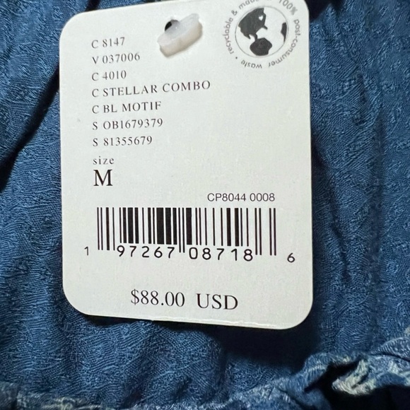 FREE PEOPLE Bali Wild Daisy Slip /
Stellar Combo size Medium - Picture 9 of 14